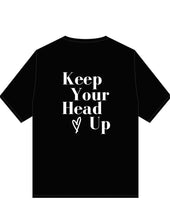 Load image into Gallery viewer, Over Sized Keep Your Head Up T Shirt - Boss Lady Fitt
